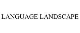 LANGUAGE LANDSCAPE trademark