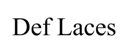 DEF LACES trademark