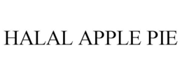 HALAL APPLE PIE trademark