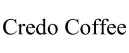 CREDO COFFEE trademark