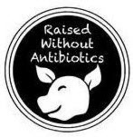 RAISED WITHOUT ANTIBIOTICS trademark