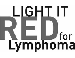 LIGHT IT RED FOR LYMPHOMA trademark