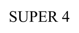SUPER 4 trademark