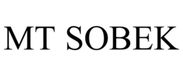 MT SOBEK trademark