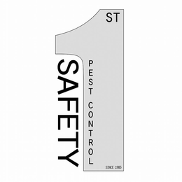 SAFETY 1ST PEST CONTROL SINCE 1985 trademark