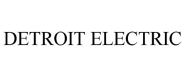 DETROIT ELECTRIC trademark