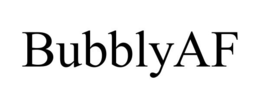 BUBBLYAF trademark