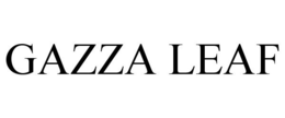 GAZZA LEAF trademark