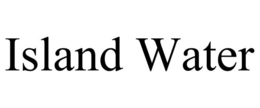 ISLAND WATER trademark