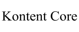 KONTENT CORE trademark