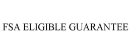 FSA ELIGIBLE GUARANTEE trademark