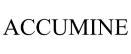 ACCUMINE trademark