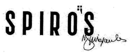 SPIRO'S trademark