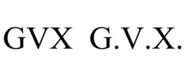 GVX G.V.X. trademark