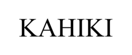KAHIKI trademark