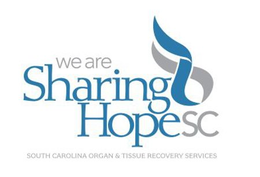 WE ARE SHARING HOPE SC SOUTH CAROLINA ORGAN & TISSUE RECOVERY SERVICES trademark