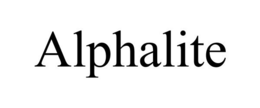 ALPHALITE trademark