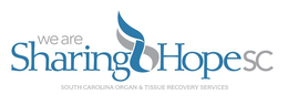 WE ARE SHARING HOPE SC SOUTH CAROLINA ORGAN & TISSUE RECOVERY SERVICES trademark