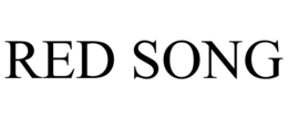 RED SONG trademark