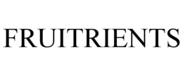 FRUITRIENTS trademark
