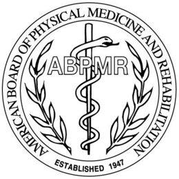 AMERICAN BOARD OF PHYSICAL MEDICINE ANDREHABILITATION ABPMR ESTABLISHED 1947 trademark