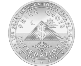 THE GREAT INTERNATIONAL SEAL OF P.Q.I. PRICE QUOTE INTERNATIONAL trademark