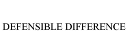 DEFENSIBLE DIFFERENCE trademark