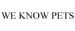 WE KNOW PETS trademark