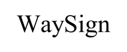 WAYSIGN trademark