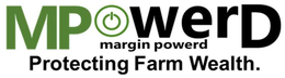 MP WERD MARGIN POWERD PROTECTING FARM WEALTH. trademark