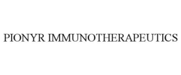 PIONYR IMMUNOTHERAPEUTICS trademark