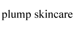 PLUMP SKINCARE trademark