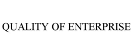 QUALITY OF ENTERPRISE trademark