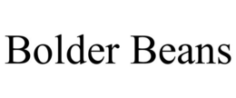 BOLDER BEANS trademark