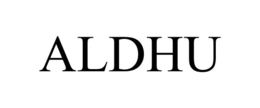 ALDHU trademark
