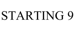 STARTING 9 trademark