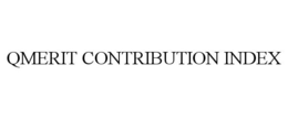 QMERIT CONTRIBUTION INDEX trademark