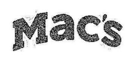 MAC'S trademark
