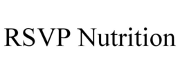 RSVP NUTRITION trademark
