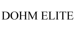 DOHM ELITE trademark