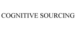 COGNITIVE SOURCING trademark
