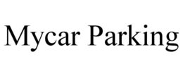 MYCAR PARKING trademark