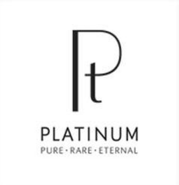 PT PLATINUM PURE · RARE · ETERNAL trademark