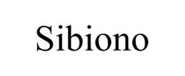 SIBIONO trademark