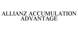 ALLIANZ ACCUMULATION ADVANTAGE trademark