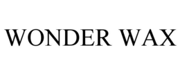 WONDER WAX trademark