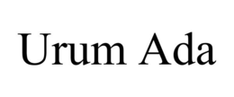 URUM ADA trademark