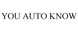 YOU AUTO KNOW trademark