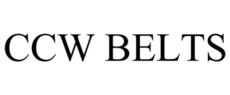 CCW BELTS trademark