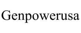 GENPOWERUSA trademark